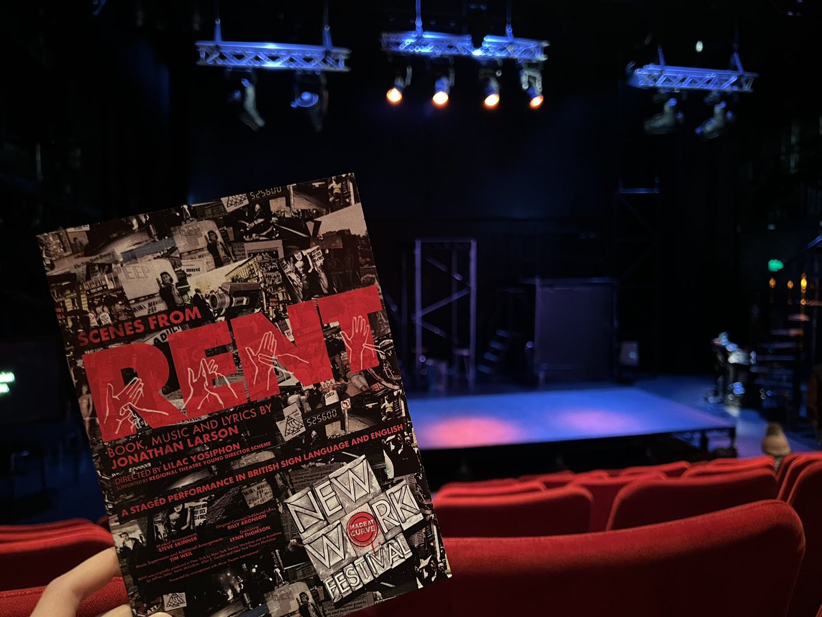 I was lucky enough to see the bilingual BSL/English production of RENT <a href="/CurveLeicester/">Curve</a> tonight. 
It was fking awesome and unlike anything I’ve ever seen.
We need to be making more theatre like this - somebody give it a RUN I beg
#ScenesFromRent