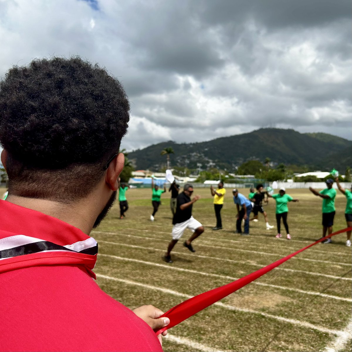 ScoutsTT's tweet photo. Celebrating 75 years of the modern Commonwealth with a vibrant Sports Day! Grateful to join forces with UK, Canada, Australia, Nigeria, Trinidad and Tobago, India, and Jamaica. Special thanks to @harryvx and Olympian @JehueGordonTT #Commonwealth75 https://t.co/KKM9GinzRb