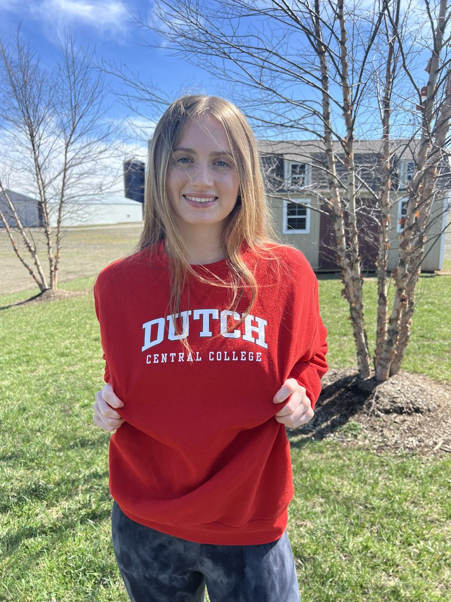 I am super excited to share that I will continue my basketball and soccer careers at Central College! I want to thank Coach Weiland and Coach Koby for this opportunity! 🏀❤️⚽️ #GoDutch 
<a href="/CentralWSoc/">Central WSoc</a> <a href="/Coach_JWeiland/">Justin Weiland</a> <a href="/MMiller22IA/">Matt Miller</a>
<a href="/Coach_Brent24/">Coach Humi</a> <a href="/Coach_Adams92/">Anthony Adams</a>
