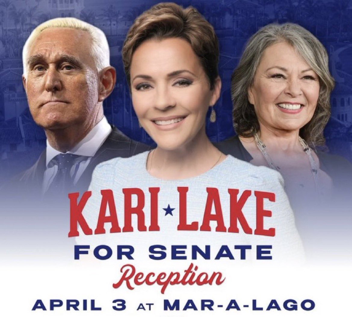 Republicans against Trump on X: "It's almost as if Kari Lake is doing  everything she can to ensure she'll lose the senate race in Arizona  https://t.co/yl7RFpJ3qs" / X