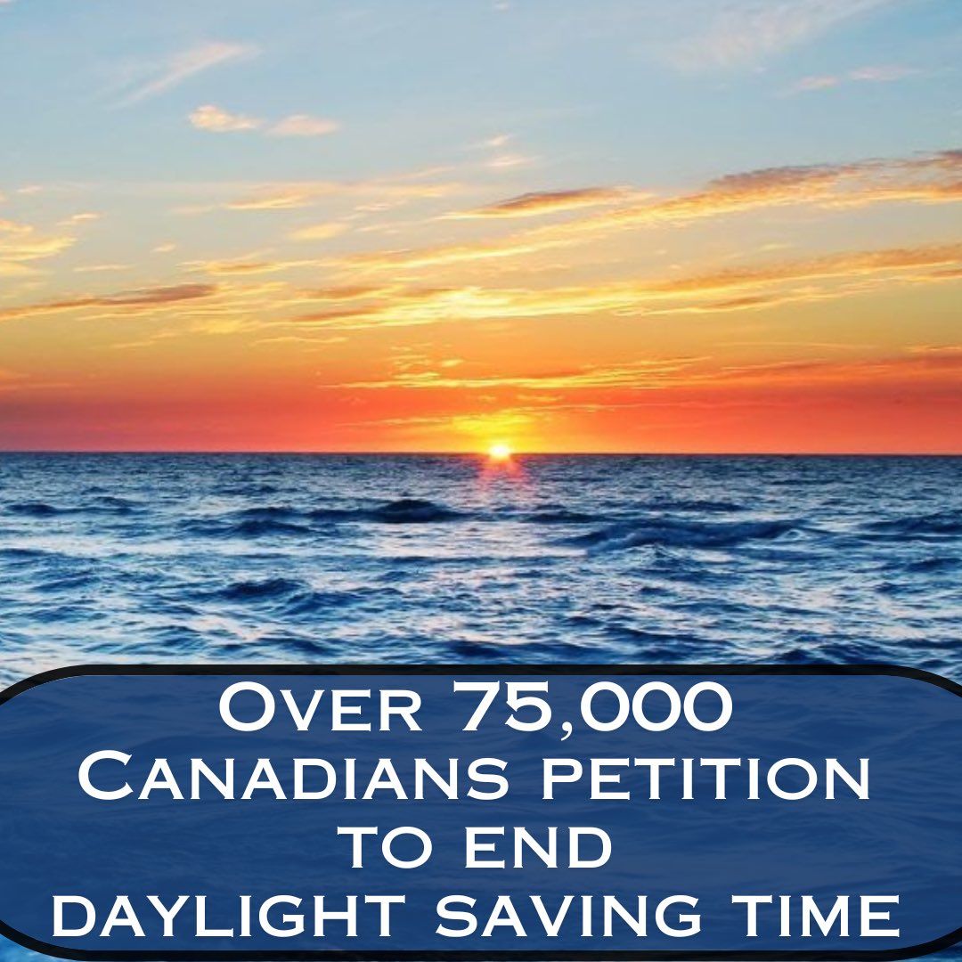 The petition was started by Irene Shone from Brampton, who claims that “Changing clocks twice a year is hazardous to your health.”

#EndDaylightSaving #HealthFirst #PetitionCampaign #TimeChangeHazards #connectnewsroom #canada #canadanews