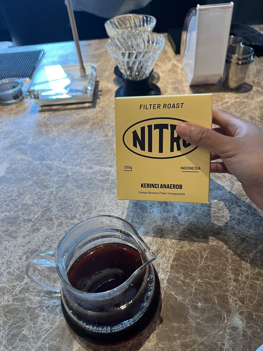 efenerr's tweet photo. Nitro buka cabang baru!

lokasi di samping Astra di Graha Nugra Sentana, tadi habis lari di CFD langsung ke sini karena sudah buka

Magicnya selalu juara dengan blend Ethiopia - Colombia - Brazil, fruity &amp; nutty 👍

V6 dengan Kerinci yang super segar

ngopi di mana pagi ini? https://t.co/ffBAecHOUV