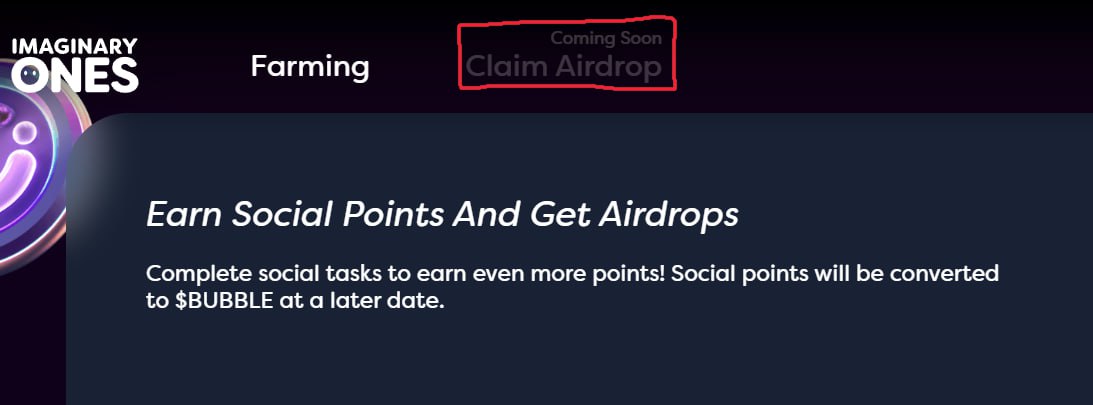 🎁 Earn Bubble Points for tasks! 
📌 Connect Twitter & submit your email used in Bubble Rangers Game at bubble.imaginaryones.com/?ref=Z6OEN9 
⚠️ Not Work? Then Use VPN if needed. 
🎉 Higher XP = bigger airdrop! #BubblePoints #Airdrop #CryptoRewards @Imaginary_Ones @cmttat @GetBubbleCoin