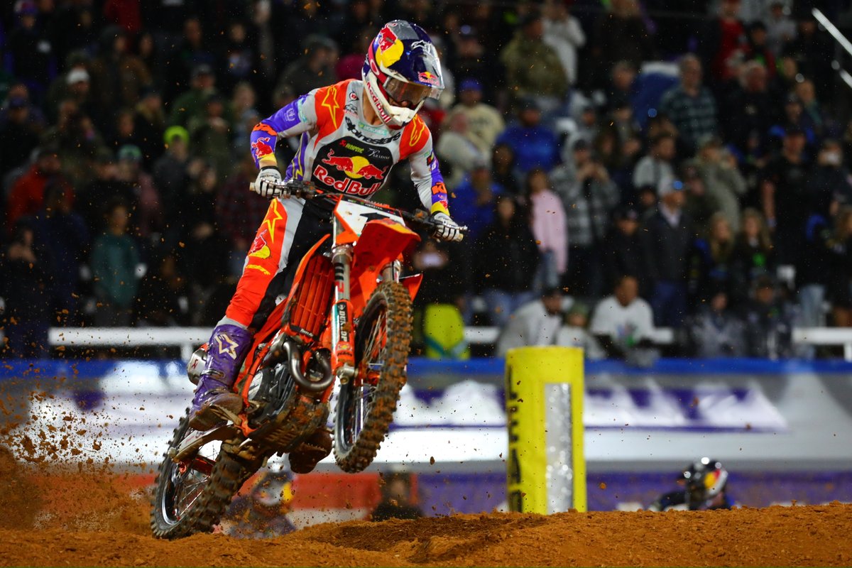 Top 5 Finishers and Wild Card in Birmingham- 1. Jett Lawrence 2. Cooper Webb 3. Ken Roczen 4. Chase Sexton 5. Justin Cooper WC-Benny Bloss #Supercross #RMFantasySX #RMATVMC