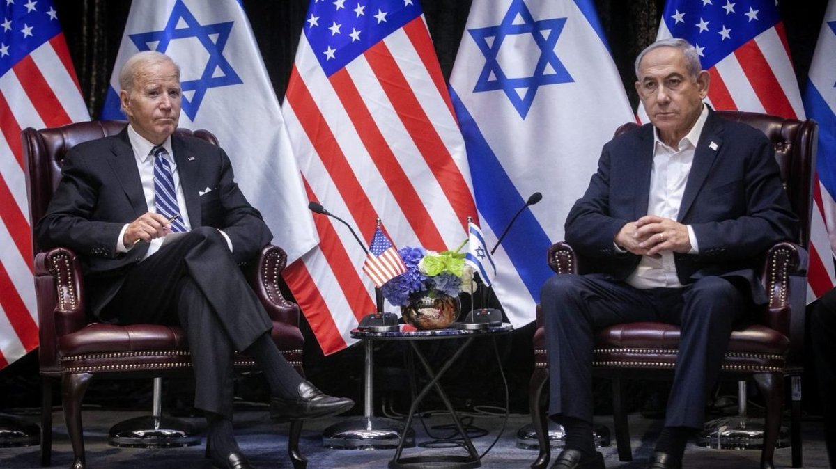President Biden says Israeli Prime Minister Benjamin Netanyahu is “hurting Israel more than helping” trib.al/EWm2l6N