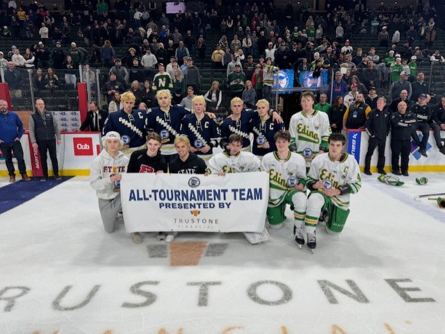 Congratulations to the 2024 Class AA Boys Hockey All Tournament Team @TruStoneFCU