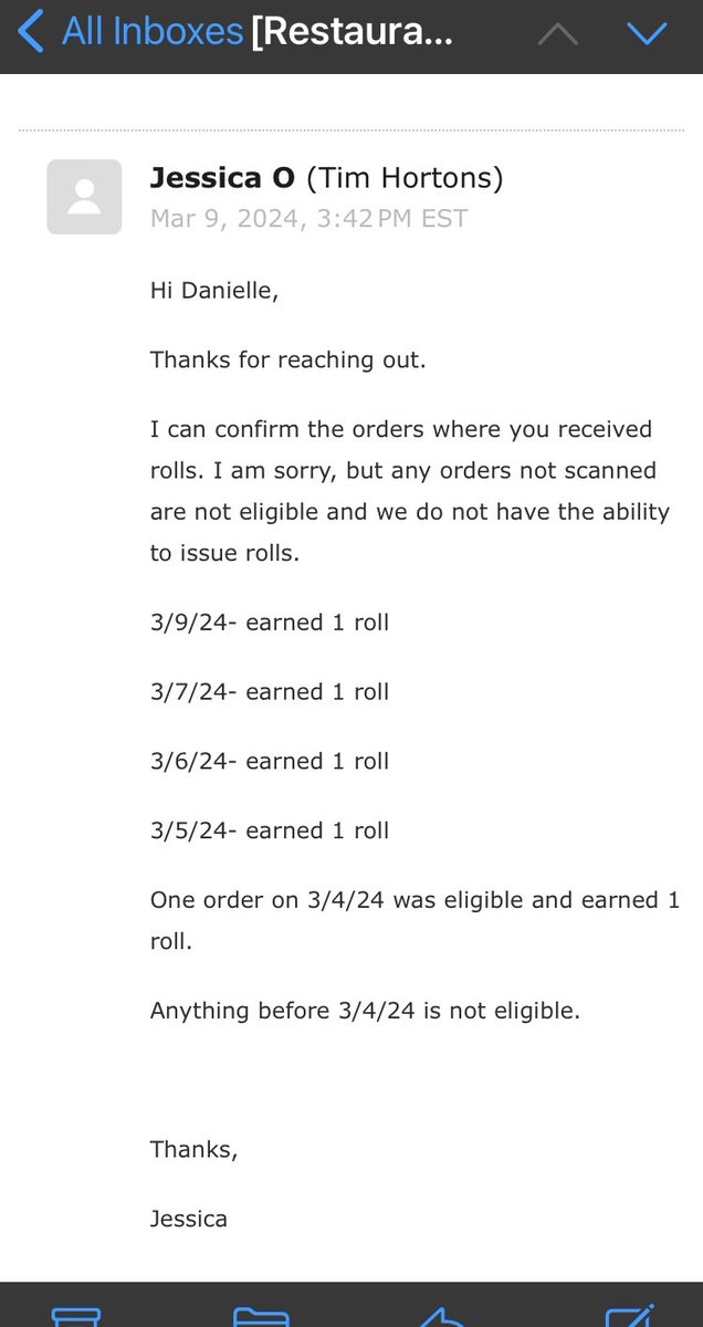 DaniDT's tweet photo. Worst customer service ever. Can someone from @TimHortons please contact me https://t.co/X6B839RMIv