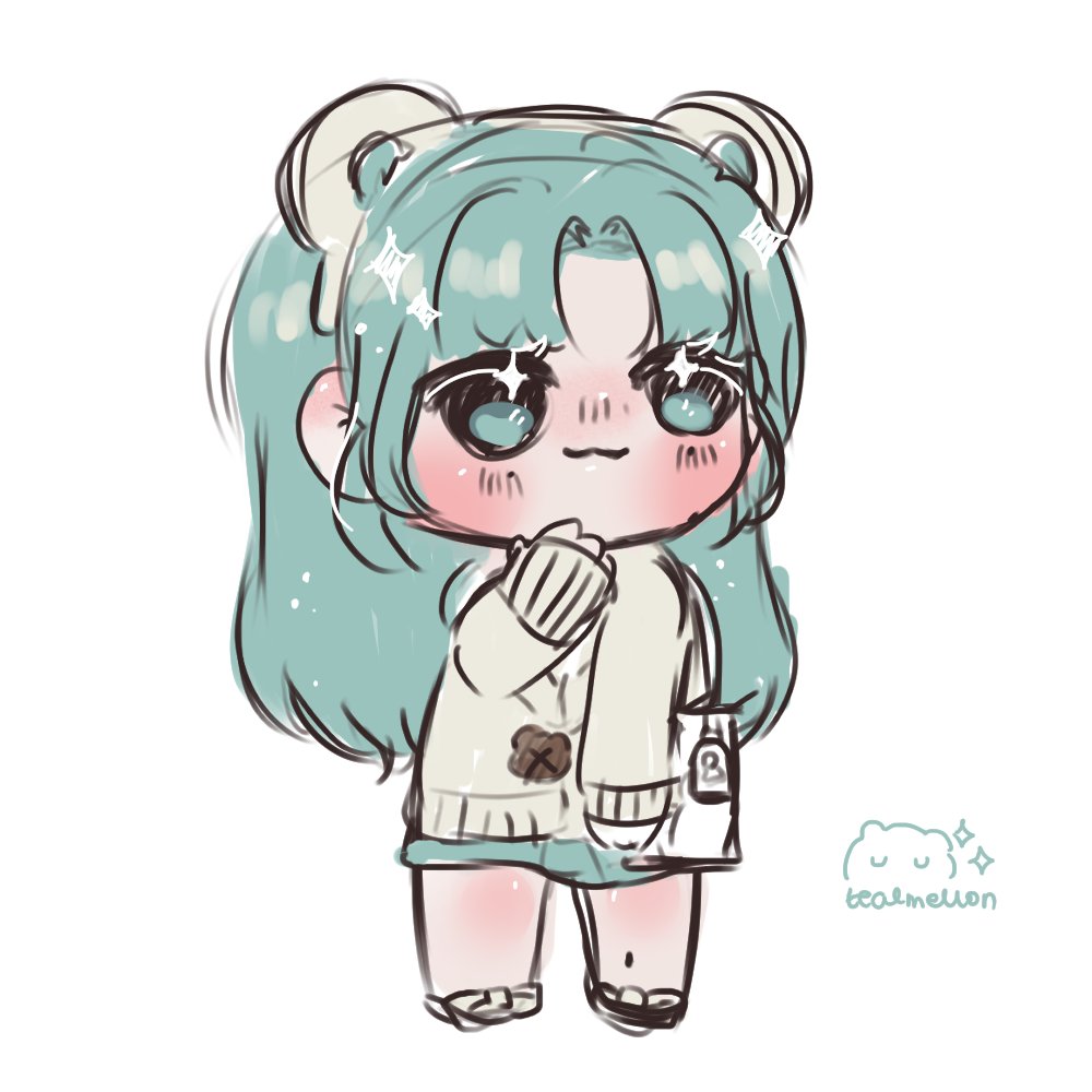 tealmellon's tweet photo. doodles after comms uwu #karuillust #erkavILLUST #marsch_art https://t.co/EPwqtF0X26