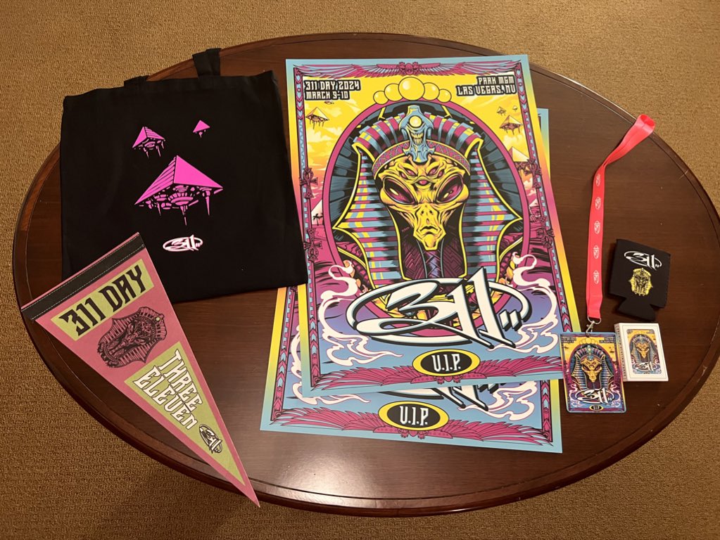 RedcastRob's tweet image. #311Day #VIP @pnut see you soon!!!