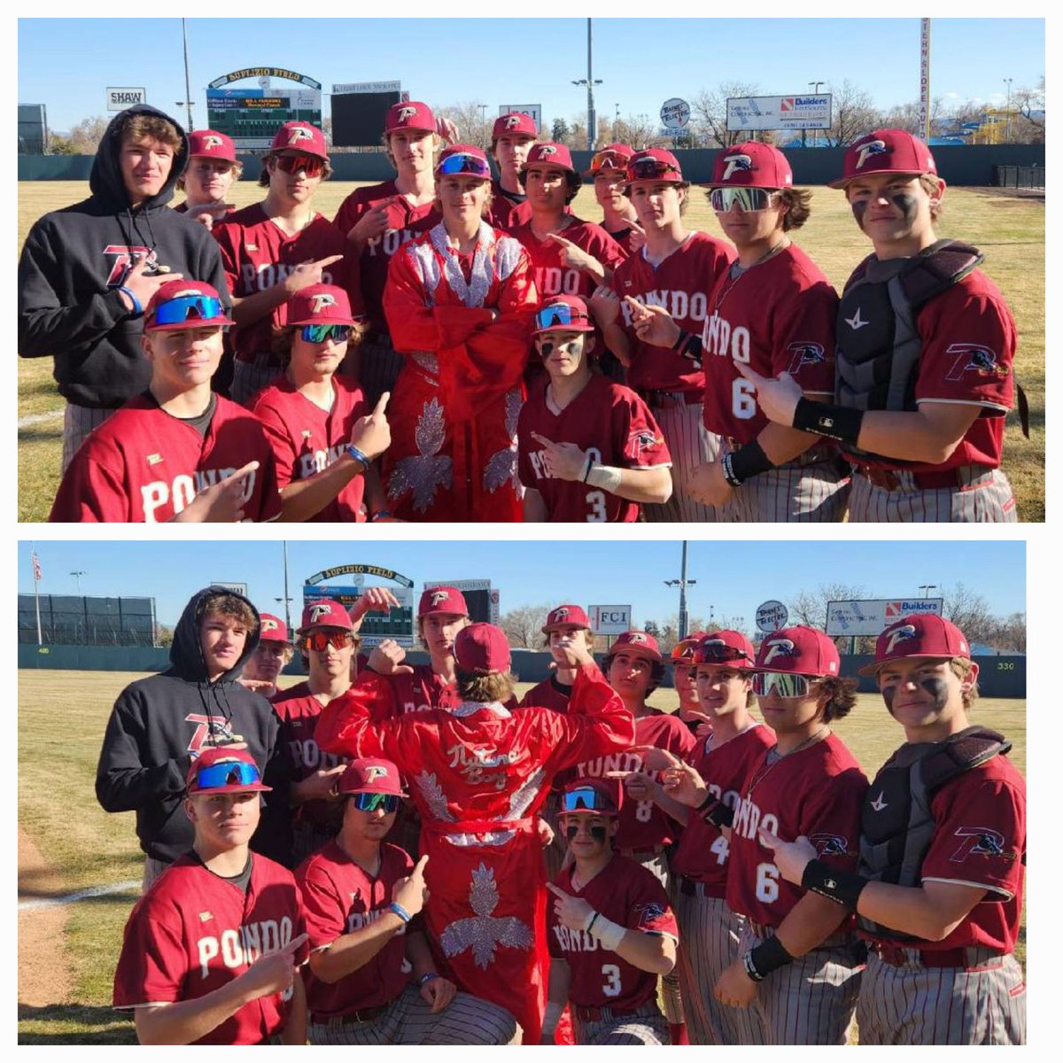 Another win for the Mustangs. 3-0 on the road trip this weekend.

Congrats to Grady Jacobs on earning the Ric Flair Player of the Game!!

2 for 3 with a walk at the plate today.