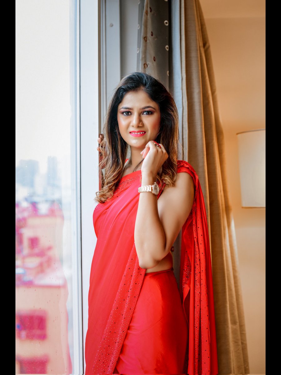 PremaaPatil's tweet photo. "Embrace the drapes, adore the grace."

Happy Sunday !

#saree #sareelove #sareefashion #sareelover #sareeindia #sareedraping #sareeaddict #sareeindia #sari #redsaree https://t.co/oSsh7PloI8