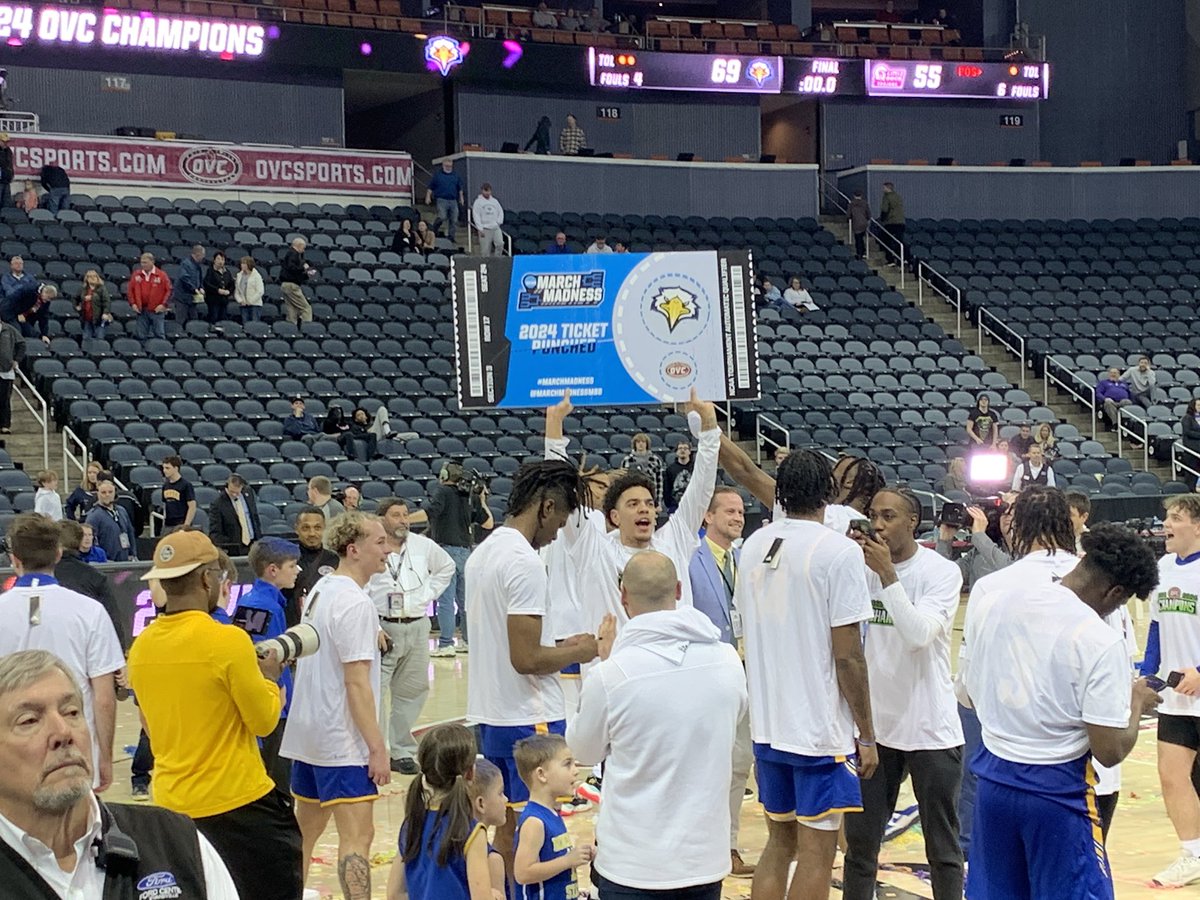 ChrisCaskey24's tweet image. .@MSUEaglesMBB is your the 2024 @OVCSports Champions!!!

#GoHead