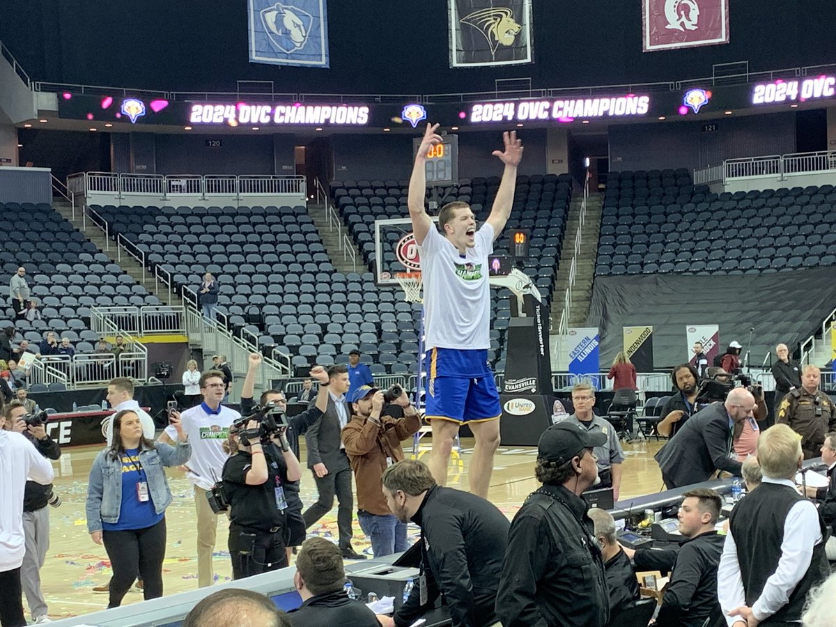 ChrisCaskey24's tweet image. .@MSUEaglesMBB is your the 2024 @OVCSports Champions!!!

#GoHead