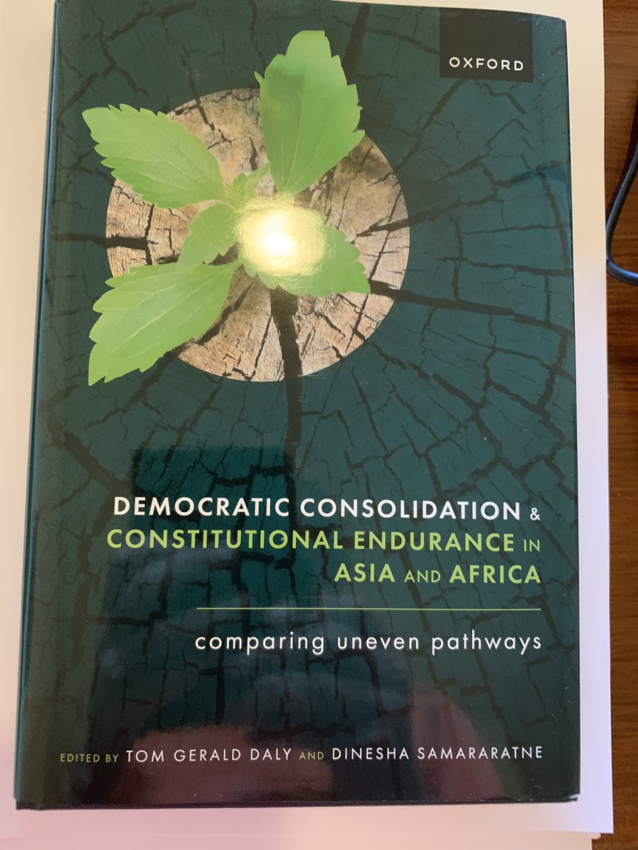 Look what just arrived! Looks terrific, @DineshaSam @DemocracyTalk! Many congratulations!