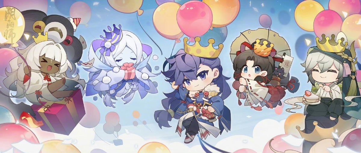 kami_onmyoji's tweet photo. 中国公式より
3月誕生式神イラスト https://t.co/IjZbb66Dgp