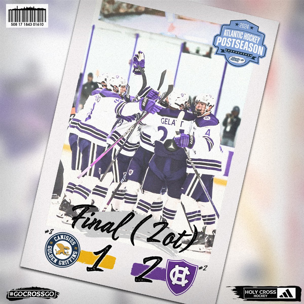 HCrossMHockey's tweet photo. See you back at the Hart Center next weekend for the semifinals! ๐
#GoCrossGo https://t.co/X7D71hzm3O