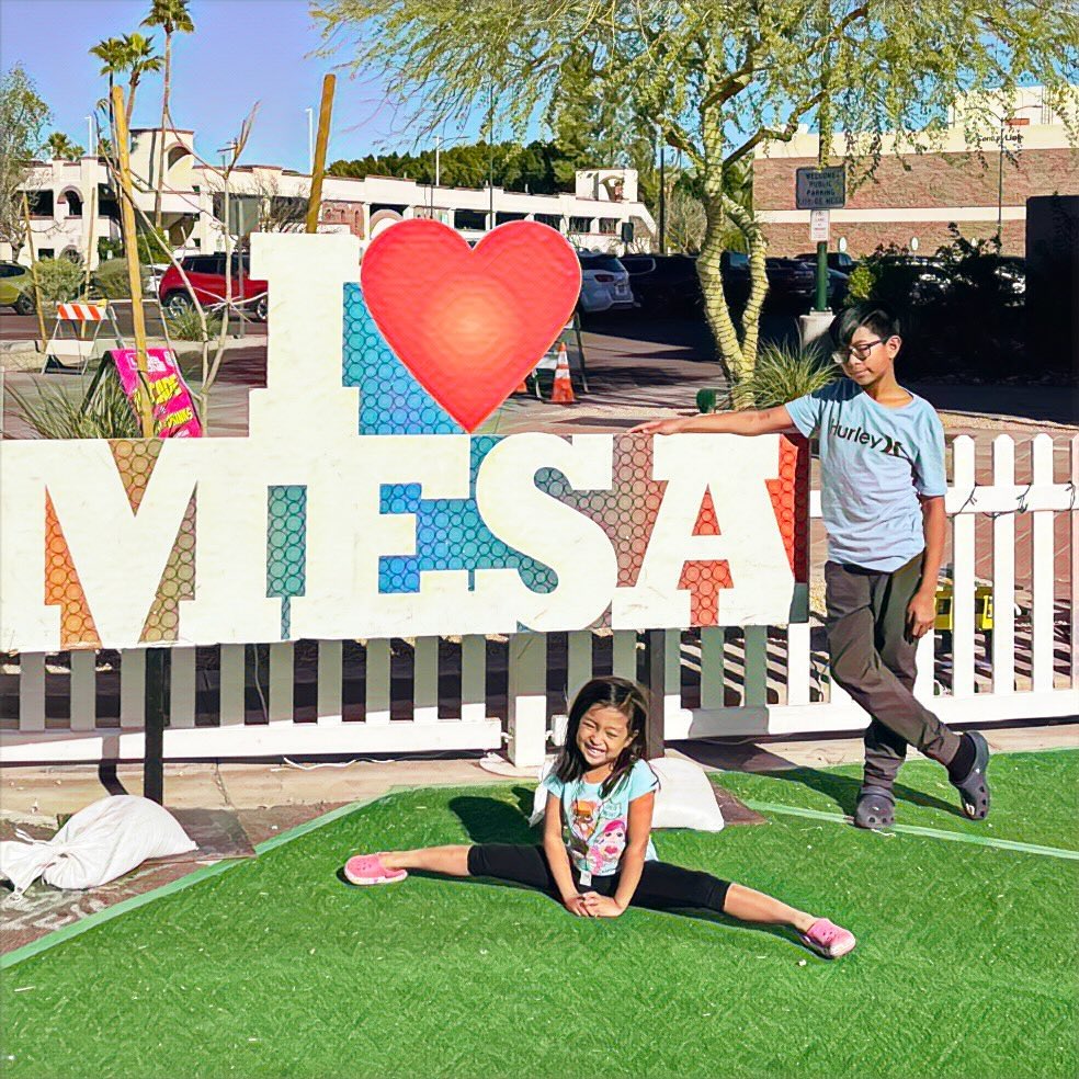 Come celebrate our great city today from 11am-4pm in @downtownmesa at The Yard Off Main. Enjoy uniquely local fun including: 🎡 Free-friendly fun carnival rides 🐐 Petting zoo 🍢 Food trucks 🎸 Live music by Rock Lobster and Jaelyn Kay 📸 ray.muundo