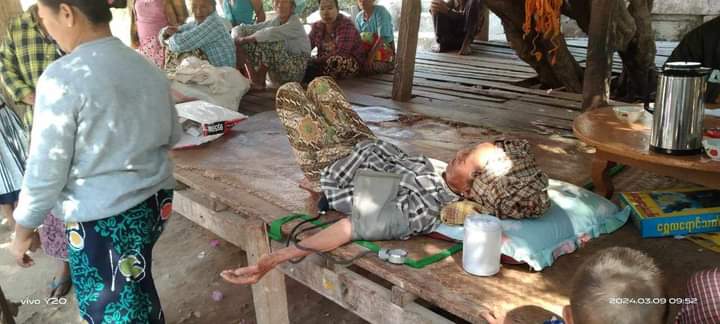 IDPs from #WetLet Township have been suffering fever and emergency need medicines. #Shwebo District of #Sagaing Div. KTM 
#HelpMyanmarIDPs
#WarCrimesOfJunta 
#2024Mar10Coup
#WhatsHappeningInMyanmar