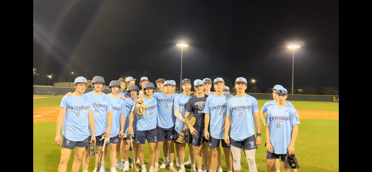 Great first practice under the lights down in Florida!  Excited to play two tomorrow! #rollsaints