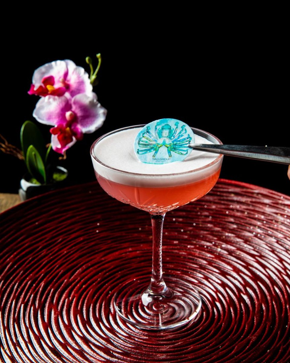 Let the good times pour with our TAO-Tini. 🌸🍸