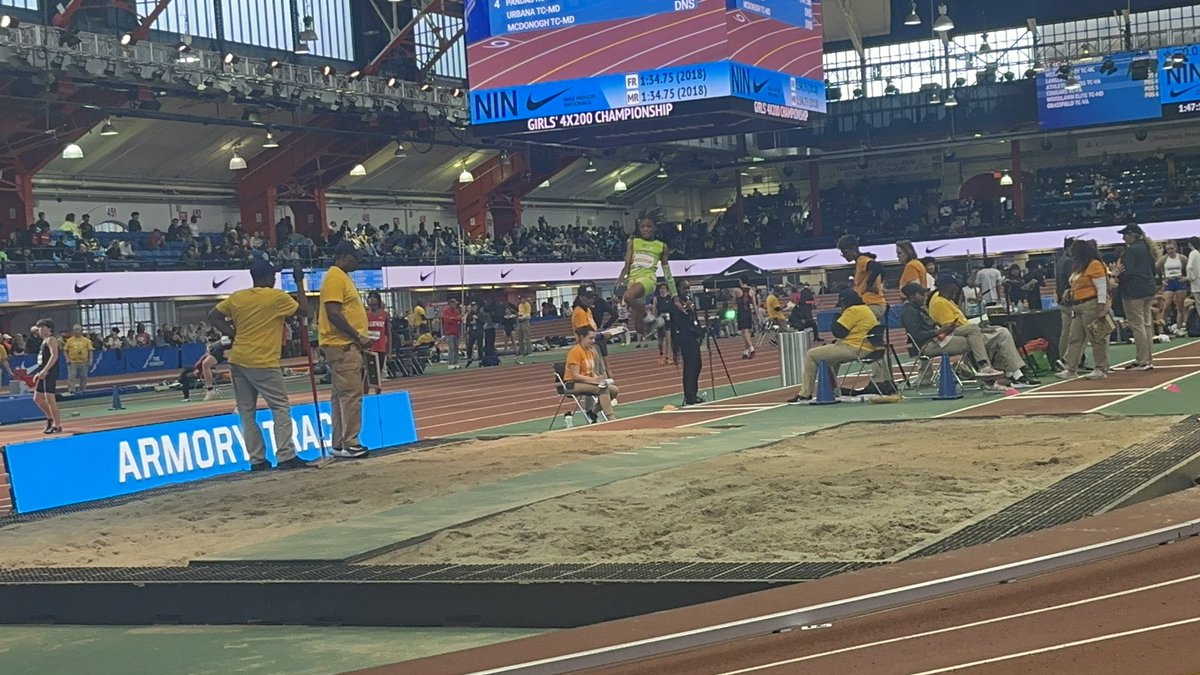 Good experience at the Nike Indoor National Meet in New York City to prepare me for the upcoming outdoor season!  Middle School Division, 2029 @TweetingTrack <a href="/NikeNYC/">Nike NYC</a>