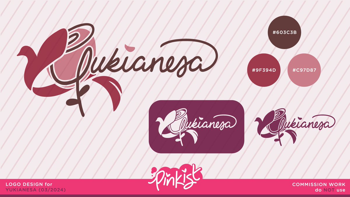 some finished stream alert set design + logo designs in the past week :) ✨ #VGenComm 

vgen.co/pinkist ┊ new requests currently closed but will be reopening next week! follow my profile there to get updated on when requests are open again!