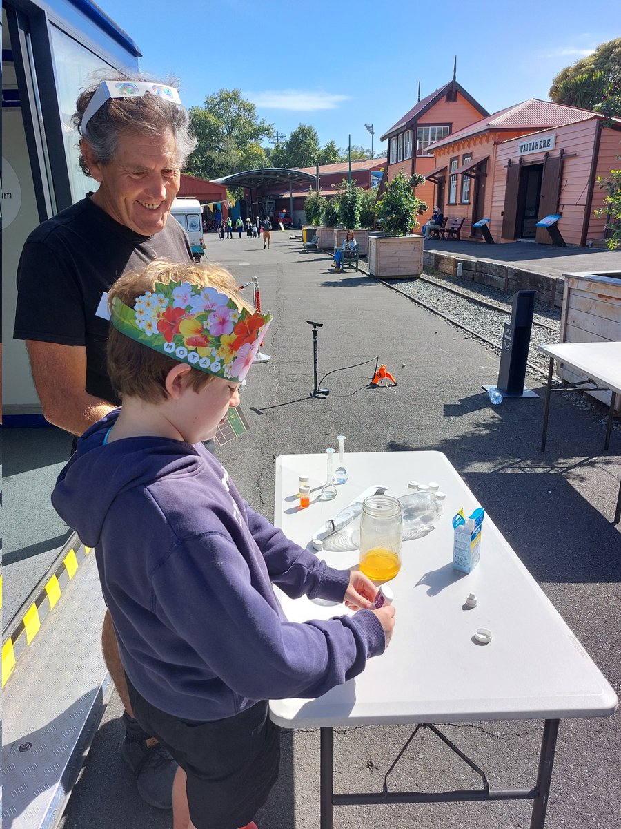Having fun with rockets and poo Potions at <a href="/MOTAT_NZ/">MOTAT</a>