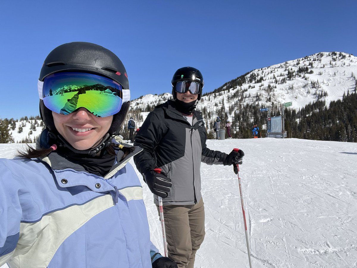 Came early to Salt Lake City for #SOT2024. First time skiing! 🎿⛷️🗻Thanks to <a href="/giannanossa/">Gianna Nossa</a> for trying to teach me. I fell MANY times, but the views and overall experience was worth it! #Brighton #purude <a href="/PurdueAMR/">PAMR</a> <a href="/PurdueHSCI/">Purdue School of Health Sciences</a>