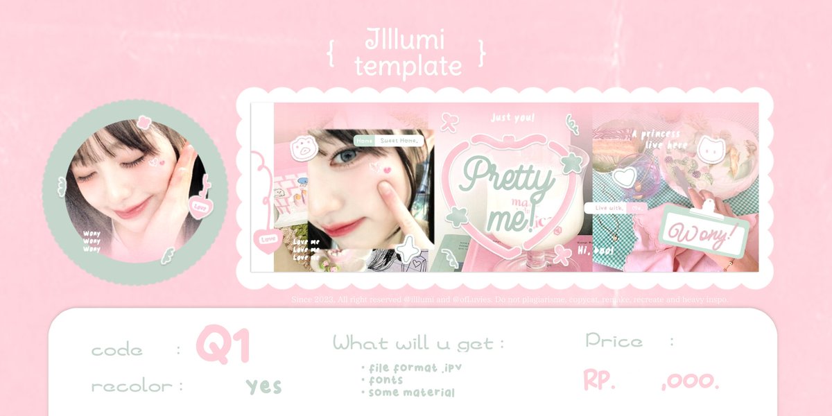 illlumi's tweet image. Any interactions would be appreciated ౨ৎ

met pagi semuanyaa, boleh minta ospeknya sebentarr? semoga udah aman yaa hihi. rencananya mau aku sell as template nanti! kalau ada apa apa bisa dm lumi yaa ♡̶

#zonauang #zonajajan