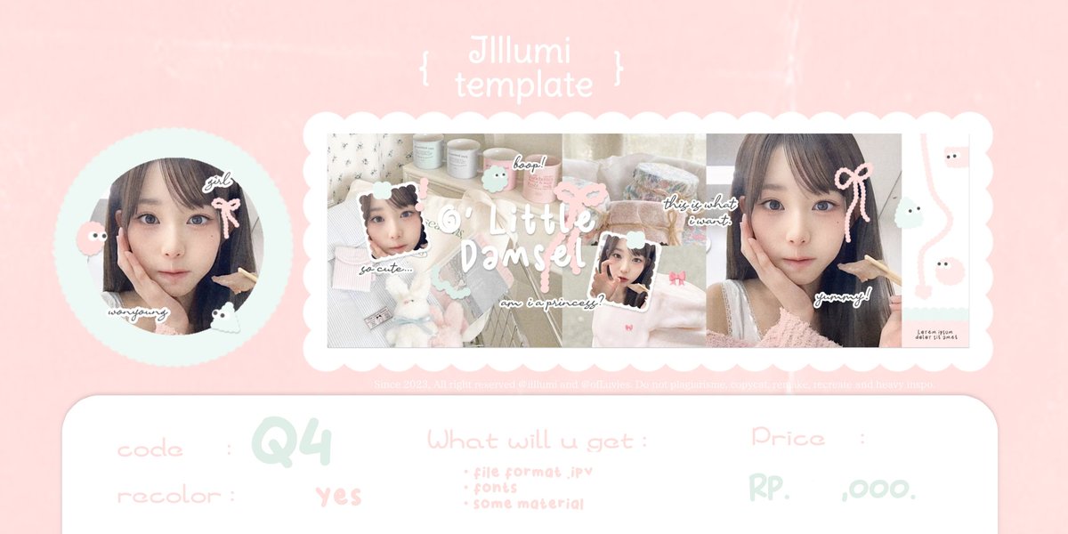 illlumi's tweet image. Any interactions would be appreciated ౨ৎ

met pagi semuanyaa, boleh minta ospeknya sebentarr? semoga udah aman yaa hihi. rencananya mau aku sell as template nanti! kalau ada apa apa bisa dm lumi yaa ♡̶

#zonauang #zonajajan
