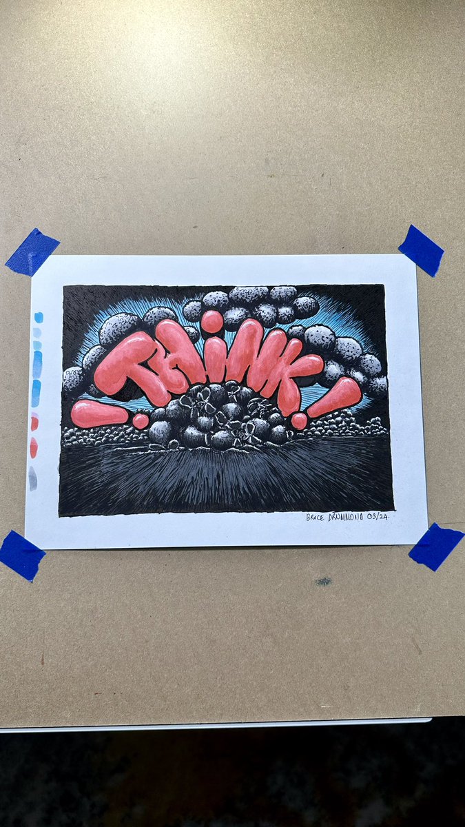 bruzed's tweet photo. Think π ! Drawing with pen and ink, alcohol markers, fountain pen, gel pen and fine liner
.
.
.
#art #drawing #artist #sketch #sketchbook #pendrawing #penandink #gelpen #gelpendrawing #fineliner #finelinerdrawing #alcoholmarkers #fountainpen #think https://t.co/z9LGyvyek9
