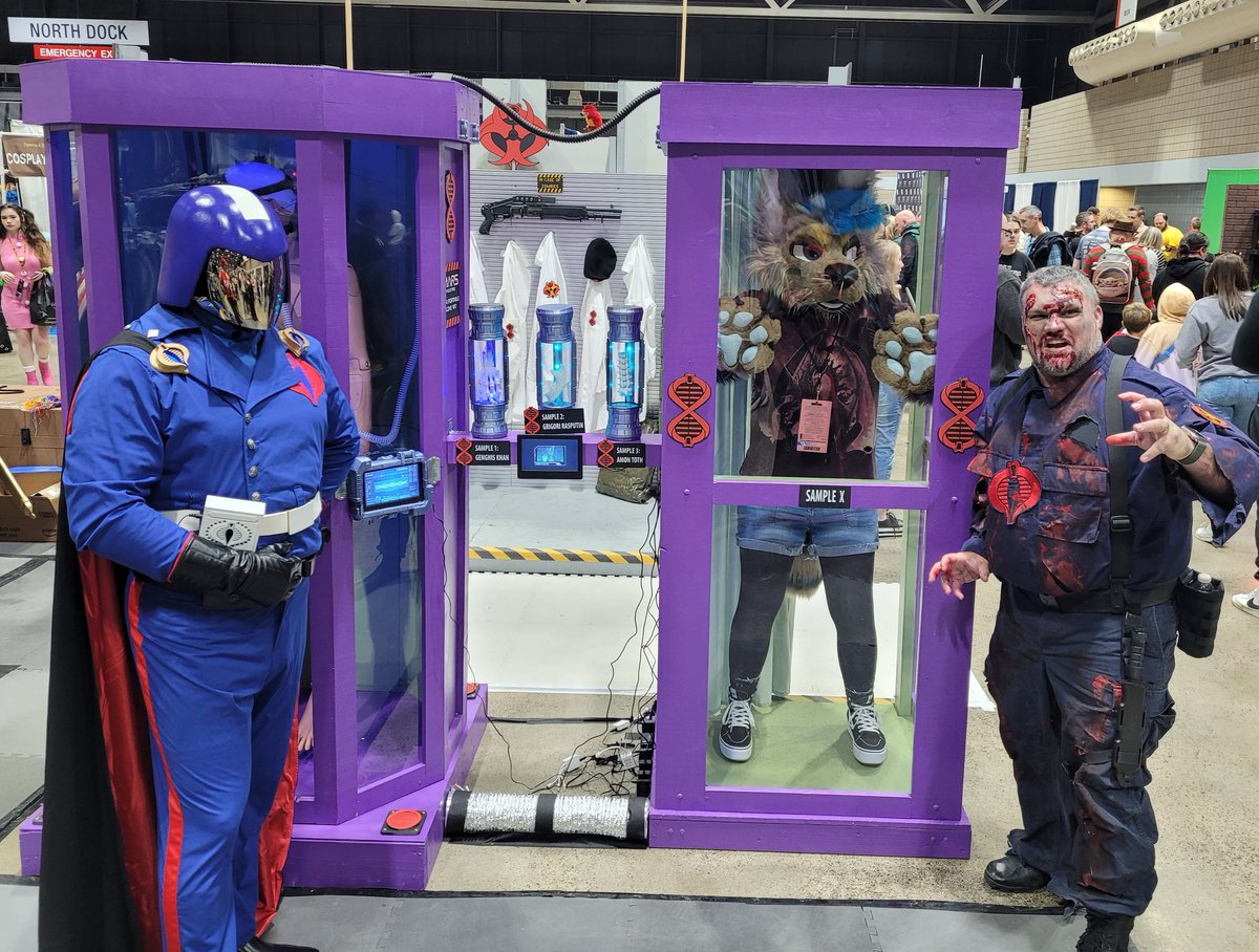 CrossingRiptide's tweet photo. Guess Dr. Mindbender's test tubes aren't so bad after all! Thanks to @TheFinestCC 234th Tigerhawks Garrison! https://t.co/1cobg2pxLK