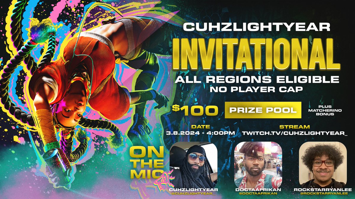 Huge congrats to the top 4 players from the first @CuhzLightYear__ Invitational of 2024! 🥇- @FluxWaveZ 🥈- @umerogan 🥉- @mister__bono 4th - @coup0nFGC