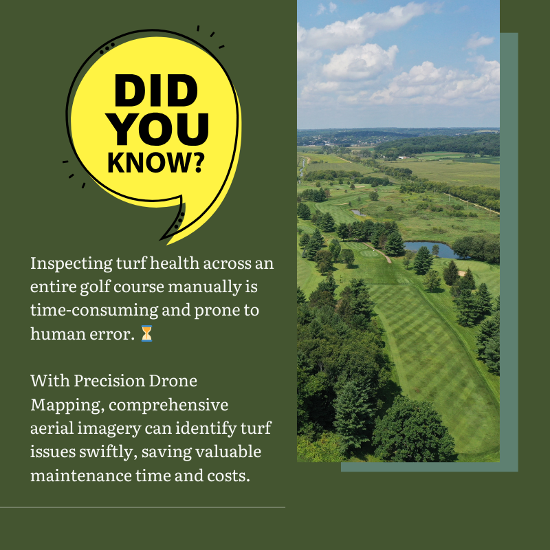 precisondronemp's tweet photo. Visit us at https://t.co/Eebkcaau19 to claim your free consultation and see what the possibilities are for YOUR golf course! #golfcoursemanagement #DroneMapping #gcsaa #GolfCourse #usga #turfmaintenance https://t.co/apXWsM5rVO
