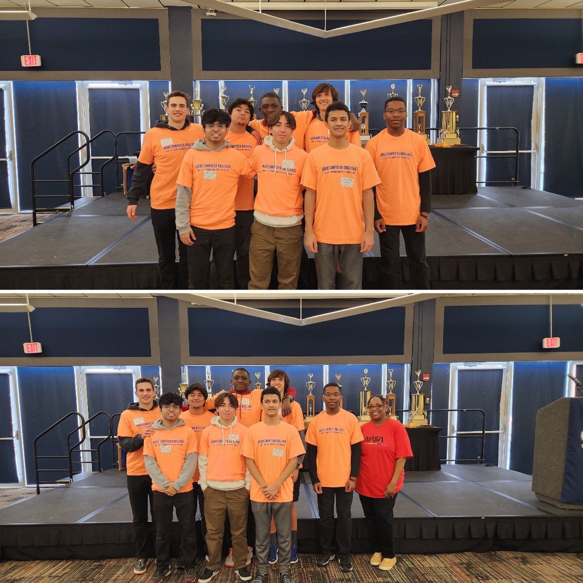 The @LandstownEagles attended the 39th Annual Great Computer Challenge @ODU. 🦅 earned 1st Place in Video Editing, 1st Place in Programming Object Oriented Business, 1st Place in Web Design, & an Honorable Mention in Cybersecurity. TY @cdmurchi for guiding the 🦅! #futureready
