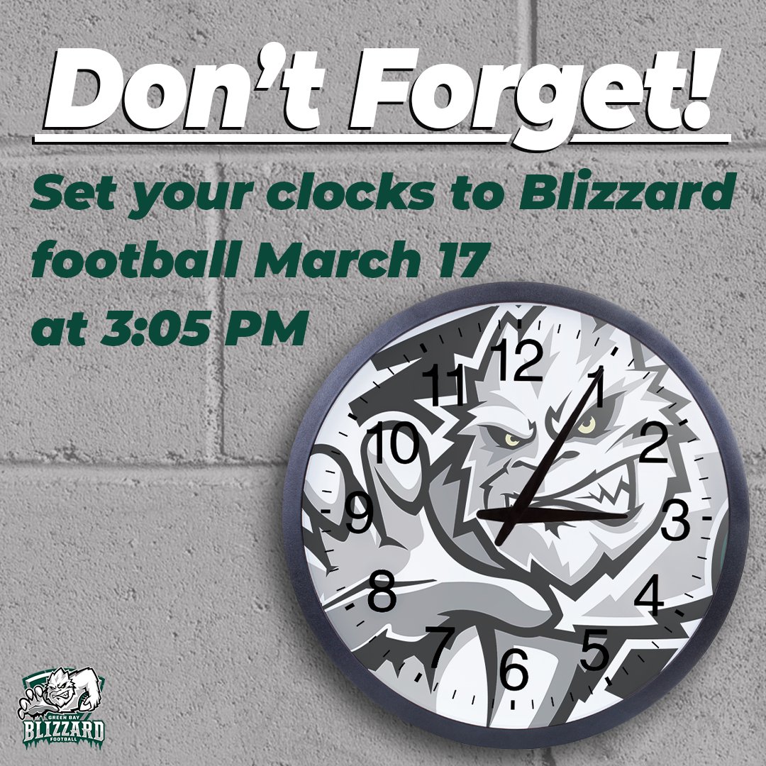 Green Bay Blizzard tweet media