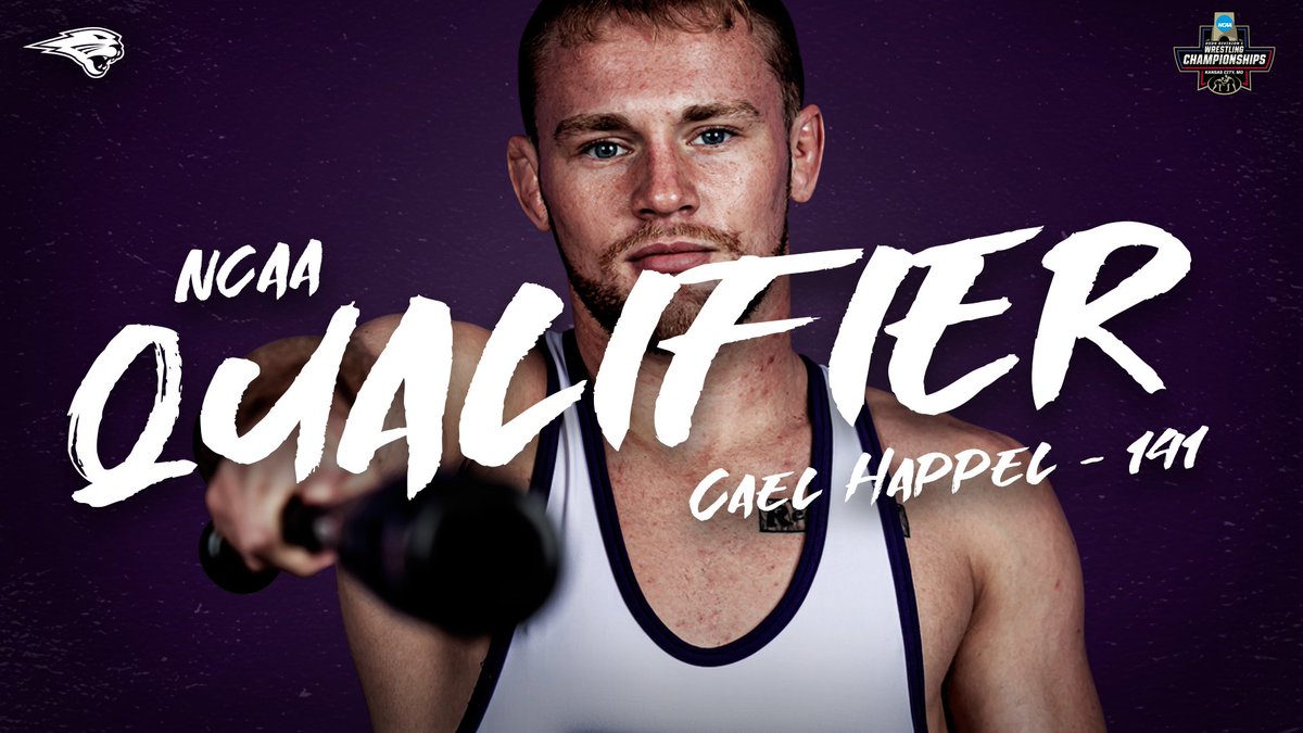 𝐂𝐀𝐄𝐋 𝐇𝐀𝐏𝐏𝐄𝐋!
Back-to-back National Championship Qualifier at 141 pounds!

#PantherTrain | #EverLoyal