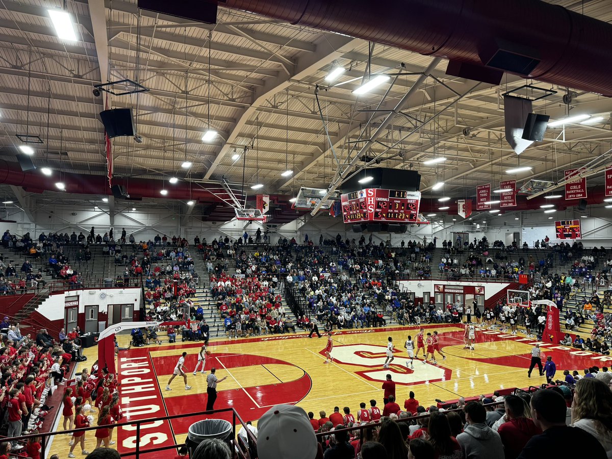 Toe to toe with a school triple our size. Amazing energy and team effort.