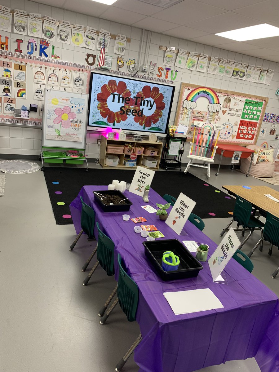 MPreschoolers's tweet photo. A fun night at the curriculum showcase!! 🌷🌱 #littlezeps #gozeps #gardening #plants #stem #preschool https://t.co/Y19BRa0OiP