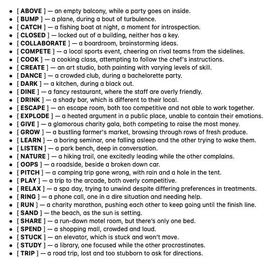 ⠀⠀⠀⠀

                ⊹ ࣪ ˖    𝘀tɑ͟r͟t͟er ⠀ 𝓬all.    

    ⠀ 𝒍𝒊𝒌𝒆  (  ♡  )  to  recieve  a  starter  ,
    ⠀ 𝑐𝑜𝑚𝑚𝑒𝑛𝑡  for  a  specific  prompt  .

    ⠀ 𝒓𝒆𝒕𝒘𝒆𝒆𝒕  to  spread  the  word  ⎯⎯ 
    ⠀ drop  a  𝑚𝑠𝑔  in  dms  to  plot  .
⠀⠀⠀
⠀⠀⠀