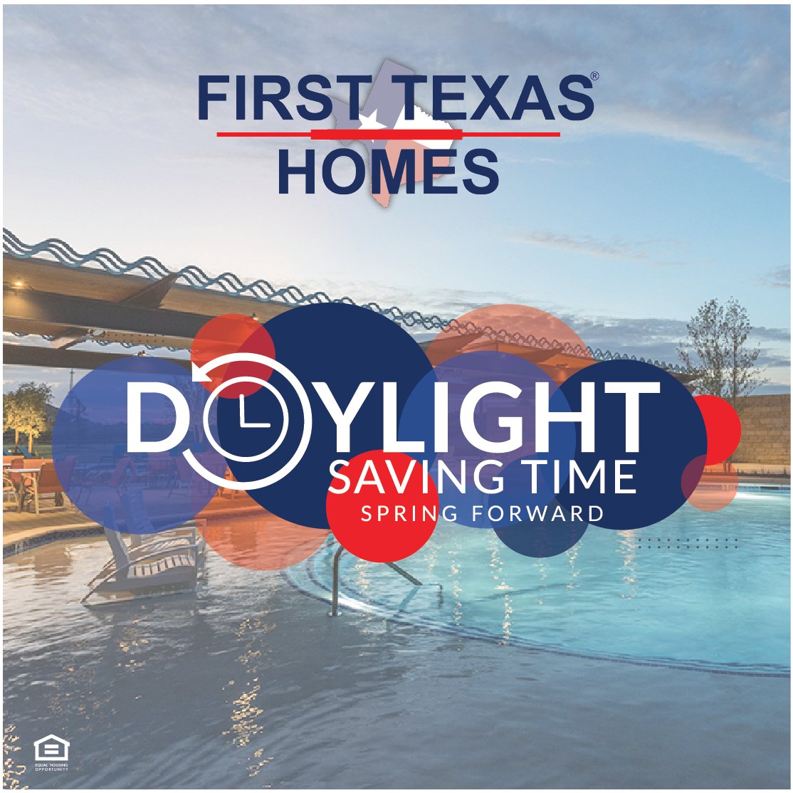 RealFirstTexas's tweet image. 🌞🕰️ DST Update: Model Homes are open till 7 PM starting now! With the extra hour of daylight, explore our communities even more. 🚶‍♂️🌳 How do you love spending longer evenings? Share below! 🌷

#DaylightSavingTime #ExtraHour #OutdoorFun