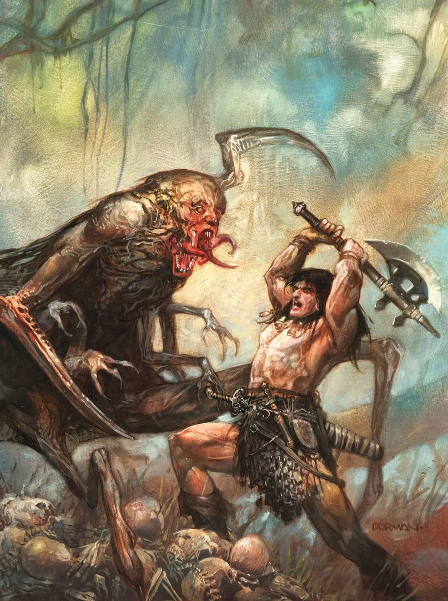 fabiaschi's tweet photo. "Infidel defilers. They shall all drown in lakes of blood. Now they will know why they are afraid of the dark. Now they will learn why they fear the night."
Conn The Barbarian film 1982 Thulsa Doom https://t.co/p9WyICbsBb