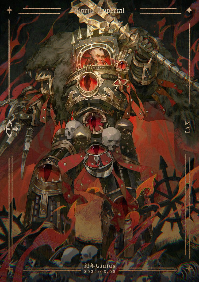 WH40kbestof's tweet photo. Let the galaxy burn!  by @ginias1007 https://t.co/ECbJjqetVN