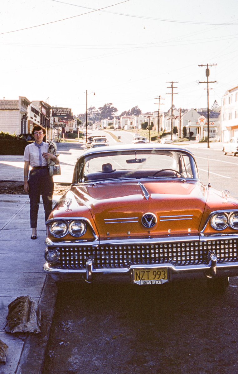 Found Kodachrome Slide, San Francisco, 1959. #FoundPhoto #VernacularPhotography