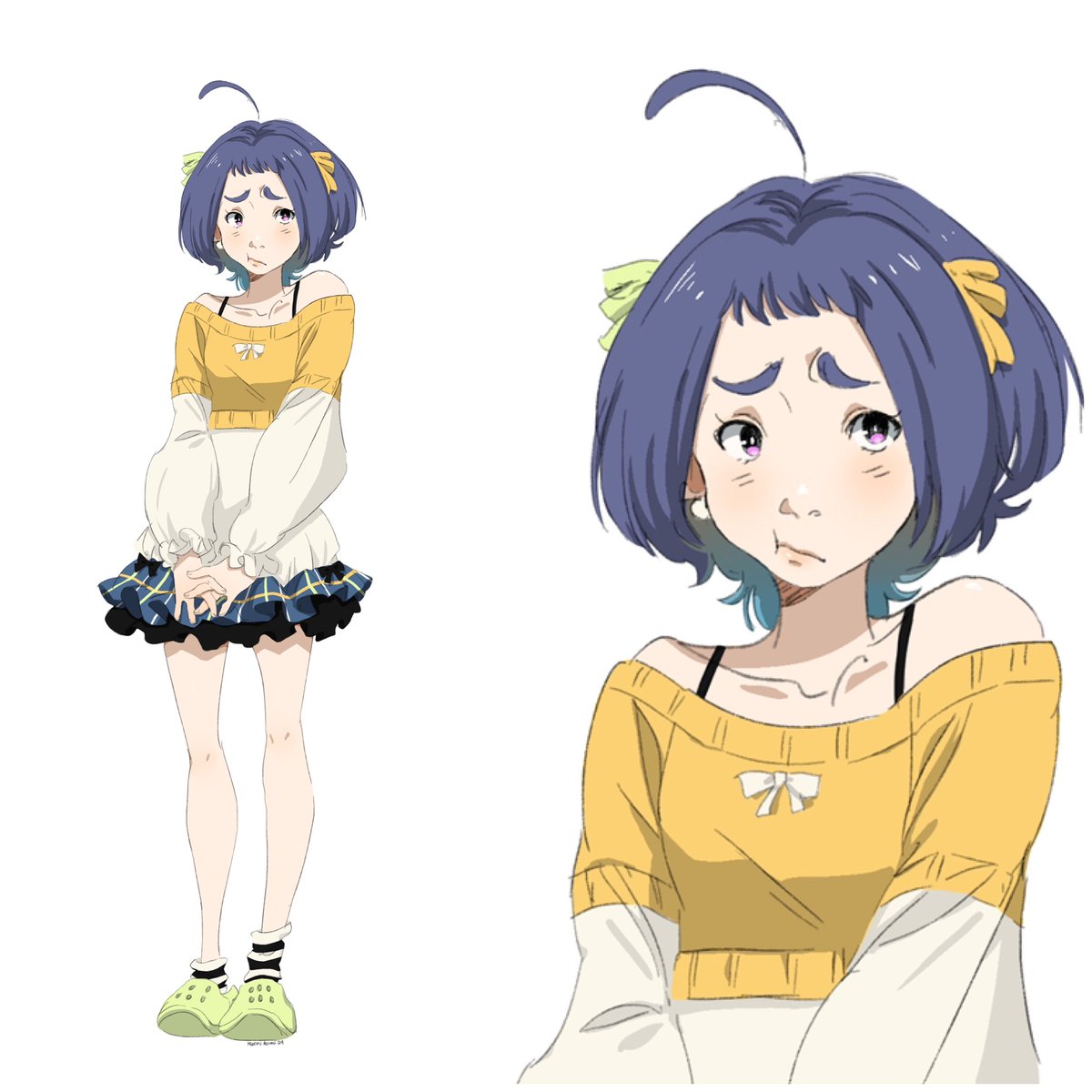 AzumiManou's tweet photo. Something that I doodled up yesterday! #characterdesign https://t.co/bojJfDdC1x