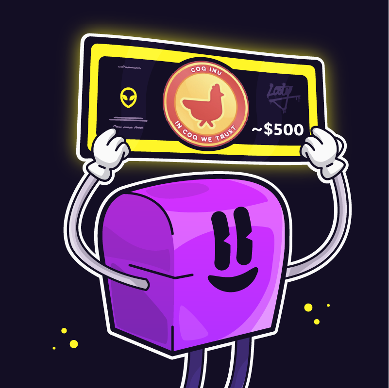 🚨 Phase 2: Ecosystem Partner is still cooking

If you're part of this phase, mint your keys on looty.fi

Phase 2 will end at 4pm EST, March 10th. Crate opening will follow shortly

Imagine getting $COQ in a box 👀