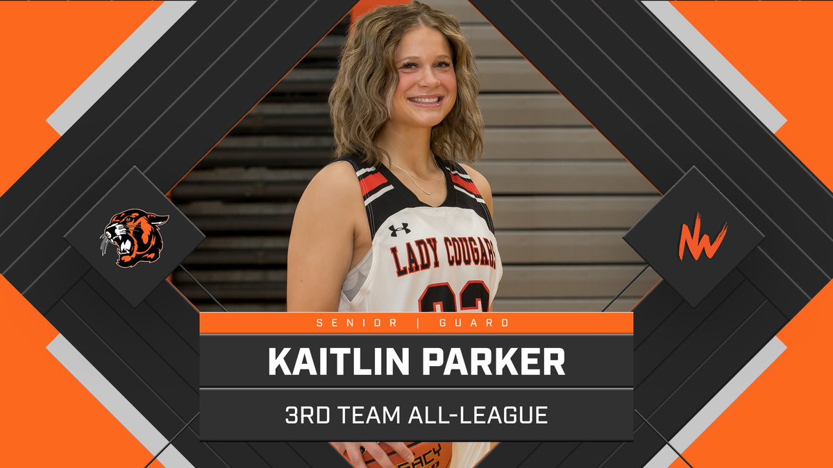 Congrats to Kaitlin Parker for making the 3rd Team All-Sunflower League!!
