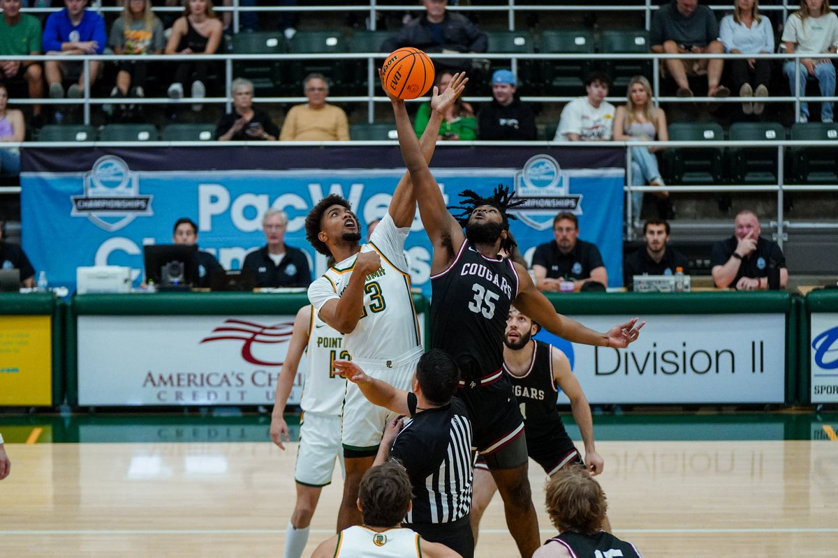 From #6 seed to PacWest champs!! <a href="/APUCougars/">APUCougars</a> continues its run of magic with a 78-66 win over <a href="/PLNUSeaLions/">PLNU Sea Lions</a> in the title game.
