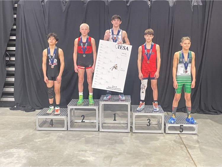 ib327schools's tweet photo. Barret Speck is your IESA Class 1A 100 lb State Champ! Congrats Barret a 3x State Champ! https://t.co/hL0geT03SV