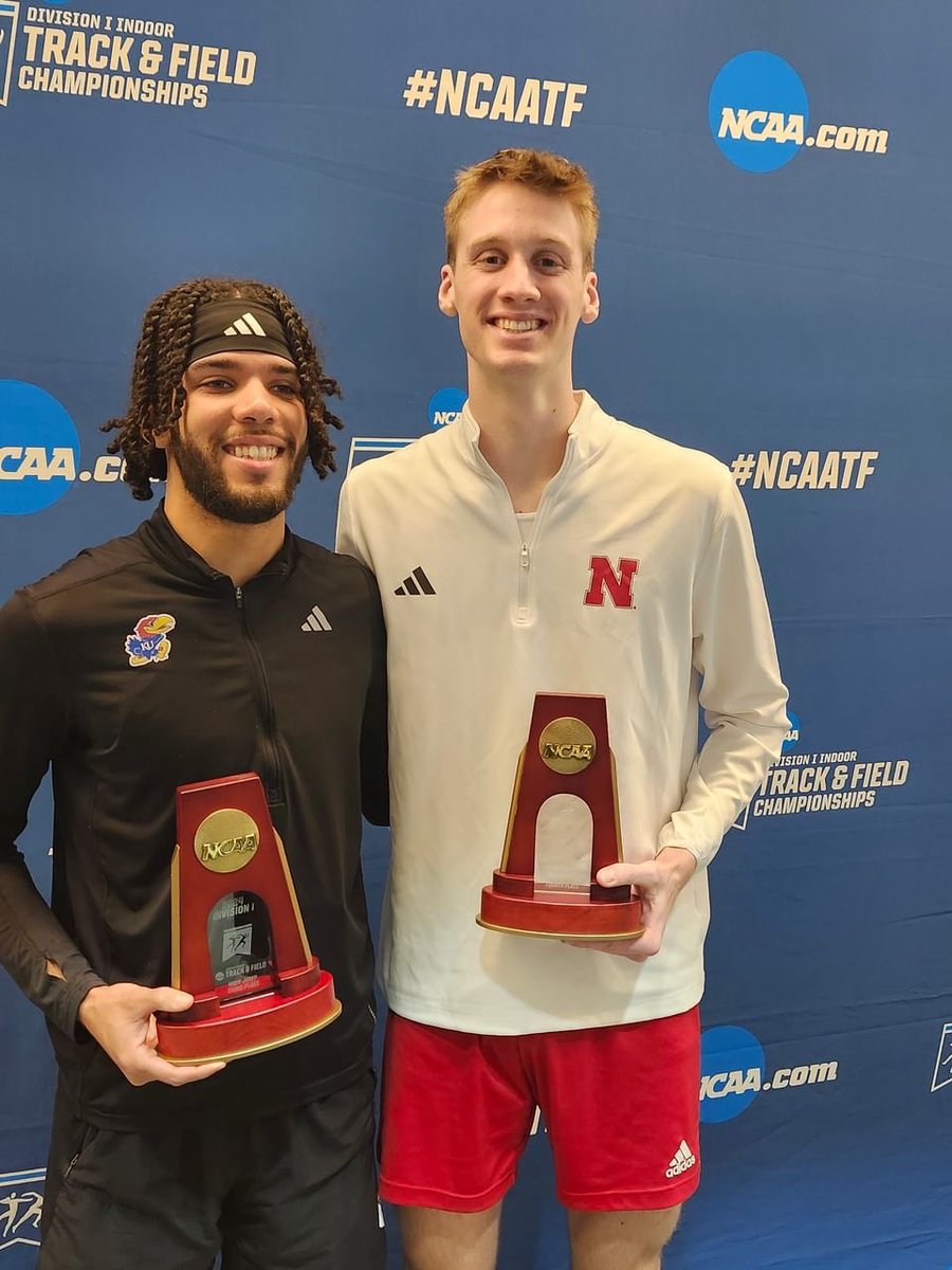 Devin Loudermilk of KU (West Elk HS) &amp; Tyus Wilson of Nebraska (Sterling HS) both cleared 7’3” today to finish as All-American at the NCAA Indoor Championships. Loudermilk took third and Wilson took fourth. Both competed in 2A state in 2021 against each other with Wilson claiming
